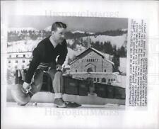 1955 Press Photo Gordon Richards British St. Moritz - dfpb39889 picture