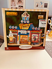 Lemax Christmas Carnival Twirly’s Soft Serve Booth 75526 Retired Village w Box picture