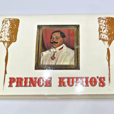 August 1972 Prince Kuhio's Cafe Restaurant Menu Ala Moana Center Honolulu Hawaii picture