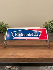 Rare Vintage B.F. Goodrich Tire Double sided Steel Tire display Stand. picture