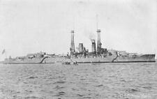 U.S.S. NEW YORK Battleship Military c1910s Mitchell Vintage Postcard picture