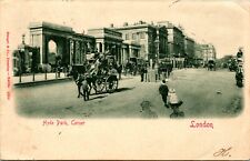 Vtg Postcard 1901 UDB London England UK Hyde Park Corner - Stengal & Co picture