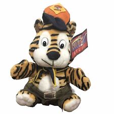Vintage Cub Scout Leader Plush Tiger  Cub Mascot Wearing Uniform Boy Scouts 90s picture