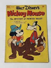 Four Color 352 Walt Disney's Mickey Mouse Dell Comics Golden Age 1951 picture