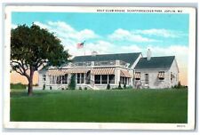 Joplin North Dakota ND Postcard Golf Club House Schifferdecker Park Scene c1940s picture