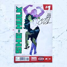 She-Hulk #1 || Signed || Charles Soule || Javier Pulido || Marvel || 2014 picture