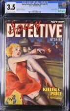 Spicy Detective 1936 November, #31. Cover by Delos Palmer, uncensored  version picture