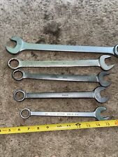 Lot Of 5 Vintage Combo Wrenches, None Better,Armstrong, Fairmont, Penens All USA picture