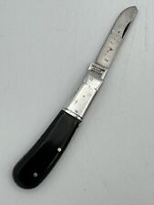 Vintage HY Kaufmann and Sons Black Handle Pocket Knife - Germany picture