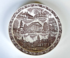 Vernon Kilns Collector State Plate ~ Virginia, Old Dominion~ 10 1/2