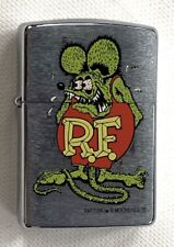 Ed Big Daddy Roth Rat Fink Mooneyes  Vintage ZIPPO Very Rare Nice Piece 1995 New picture