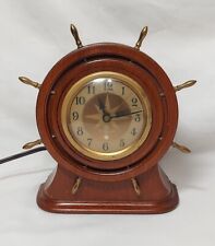 Vintage Seth Thomas 1947 Model E006-004 Ships Wheel Electric Clock Working picture
