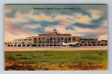 Washington DC, Washington National Airport, Antique, Vintage Postcard picture
