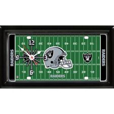 GTEI NFL Las Vegas Raiders Field Wall/Desk Clock for Home OR Office picture