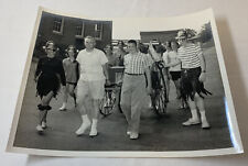 1960's b+w 8x10 ~ FORT SLOCUM, NY ~ teens dressed as pirates for festival picture