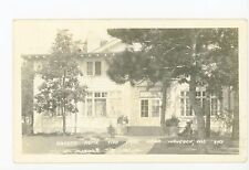 Baker's Home—Fish Lake RPPC Antique HANCOCK WI Photo—Moen 1930s picture