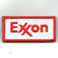 EXXON AIR REFUELING LOGO  FSS FLIGHT SUIT SLEEVE HOOK & LOOP EMBROIDERED PATCH picture