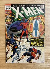 Uncanny X-Men #63 Ka-Zar App. Neal Adams Art Silver Age Fine Copy picture