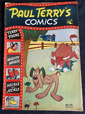 PAUL TERRY'S Comics #116 St. John 1954 - Estate Sale and Original Owner RARE picture