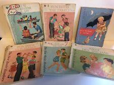 Original Dick Jane and Sally Readers 8 Books Fun Wherever We Are Fun With Family picture