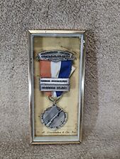 VTG ROTC Rifle League 1964 2nd Place Medal Wisconsin Grand Aggregate picture