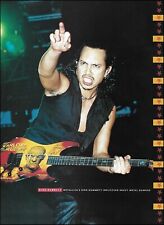 Metallica Kirk Hammett ESP KH-2 Boris Karloff Mummy guitar 2000 pin-up photo picture