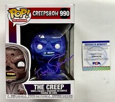 Tom Savini Signed The Creep Funko Pop #990 Creepshow Glow Exclusive PSA COA picture