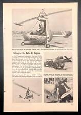 XH-26 Jet Jeep 1952 Experimental Pulse Jet powered American Helicopter picture