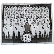VINTAGE WWII PHOTO US NAVAL NAVY TRAINING CENTER SAMPSON NY July 1945 picture