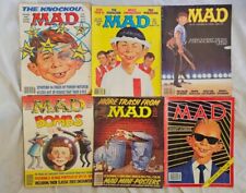 Vintage Mad Magazine Lot Of 6. 1985-1987. picture