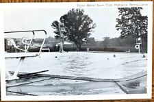 Postcard Murray Park New Jersey Tinian Manor Swim Club Posted picture