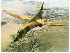 1986 USAF Rockwell B-1 Lancer Bomber Original Rockwell International Print #9 picture