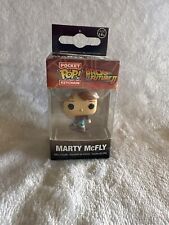Funko Pocket Pop Keychain Back to the Future II Marty McFly on Hoverboard NEW picture