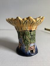 Blue Sky Clayworks Sunflower and Bugs Wax Warmer/ Candle Holder 2000 picture