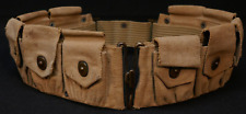 WWI US Army M1910 Cartridge Belt M1903 RUSSELL JUN 1918 4th Infantry Regt 3rd ID picture