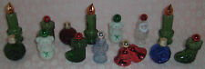 Avon Christmas Cologne Bottles (Empty) Vintage Lot Of (14) picture