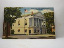 Court House/Sheriffs Office Georgetown SC VTG Linen Postcard C89 picture
