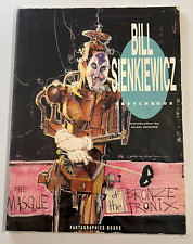 Bill Sienkiewicz Sketchbook Fantagraphics Softcover 1990 Art of Sienkiewicz Book picture