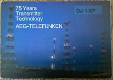 QSL Card - Selm Germany  75 Years Transmitter Technology Klaus Klein DJ1XP 1981 picture