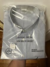 Vintage Disney Store Blue Button Down Collared Shirt XXL (2XL) Sealed In Bag picture