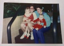Vintage 1993 Found Photograph Original Photo Makeup Family Candid Cute Awkward picture