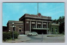 Wilkinsburg PA-Pennsylvania, Pennsylvania Railroad Station, Vintage Postcard picture