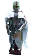 Medieval Knight Handmade Wearable Suit Of Armor Nickel Finish Home Decorative picture