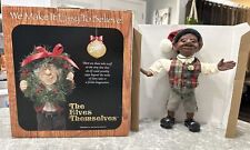 RARE Zim's The Elves Themselves 2002 Retired Black Elf w/ Box E00-2006 RICKY picture
