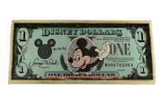 Disney Dollar - Waiving 1991 “D” UNC Consecutive. 1991 Series From Disney World. picture