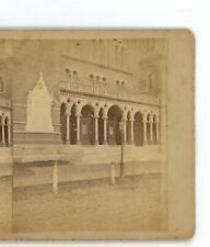 Front of Town Hall Easthampton Massachusetts MA Stereoview picture