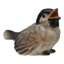 Little Baby Sparrow ￼Fledging Chickadee Ceramic ￼ picture