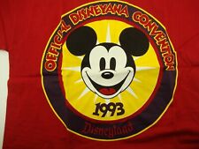 Vintage 90s Disneyana Disneyland Convention T Shirt 1993 Large New Mickey Mouse picture