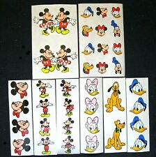 Mrs Grossman Disney Sticker Sheets - Eight Sheets 2x6 and 4x6 inch *Rare* picture