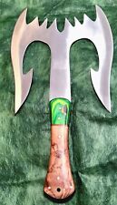 Handcrafted Collectable Custom Ax Knife Cleaver Chopper D2 Steel BBQ Tool picture